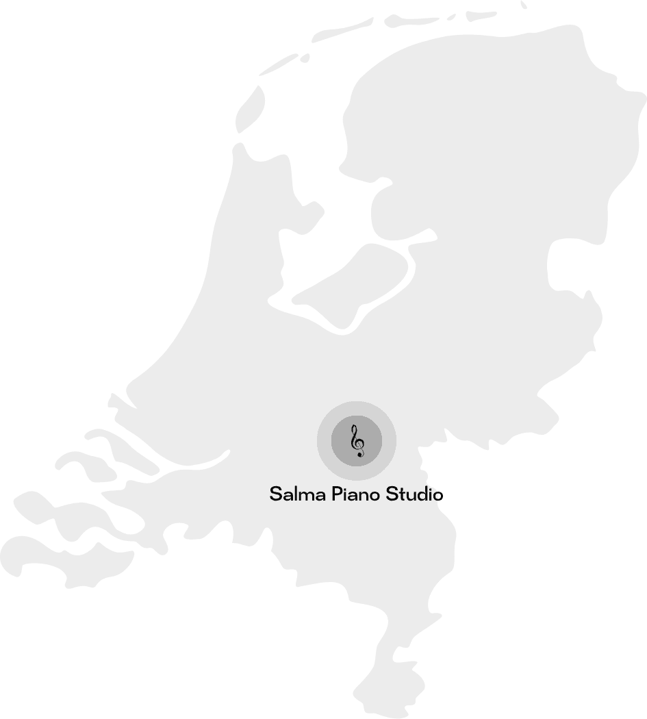 Kaart met de locatie van Salma Studio in Berghem